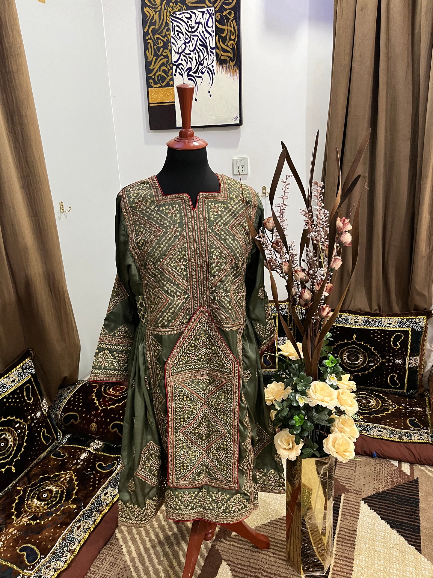 Balochi Dress ChikanKari By Manahil & Merab