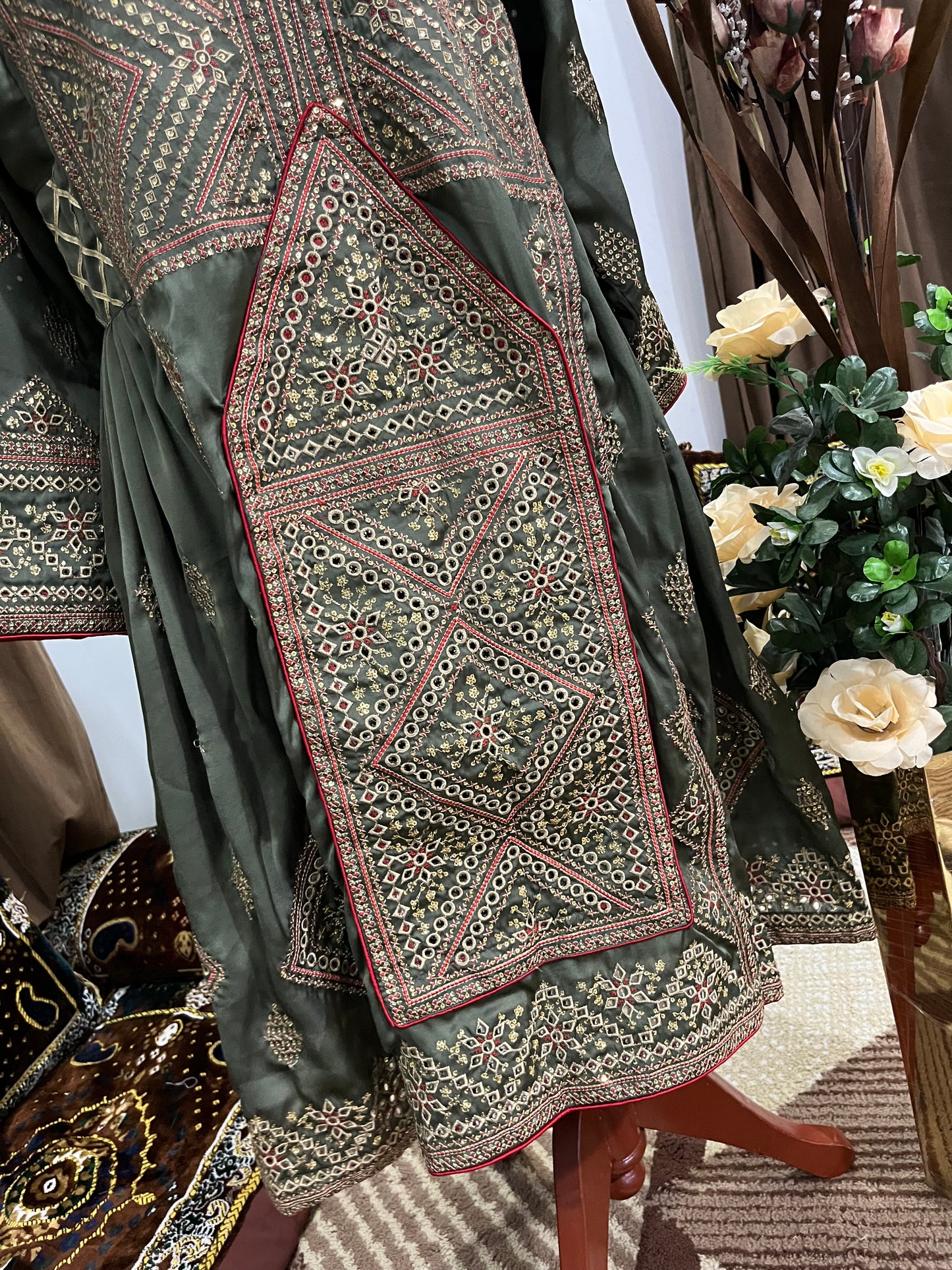 Balochi Dress ChikanKari By Manahil & Merab
