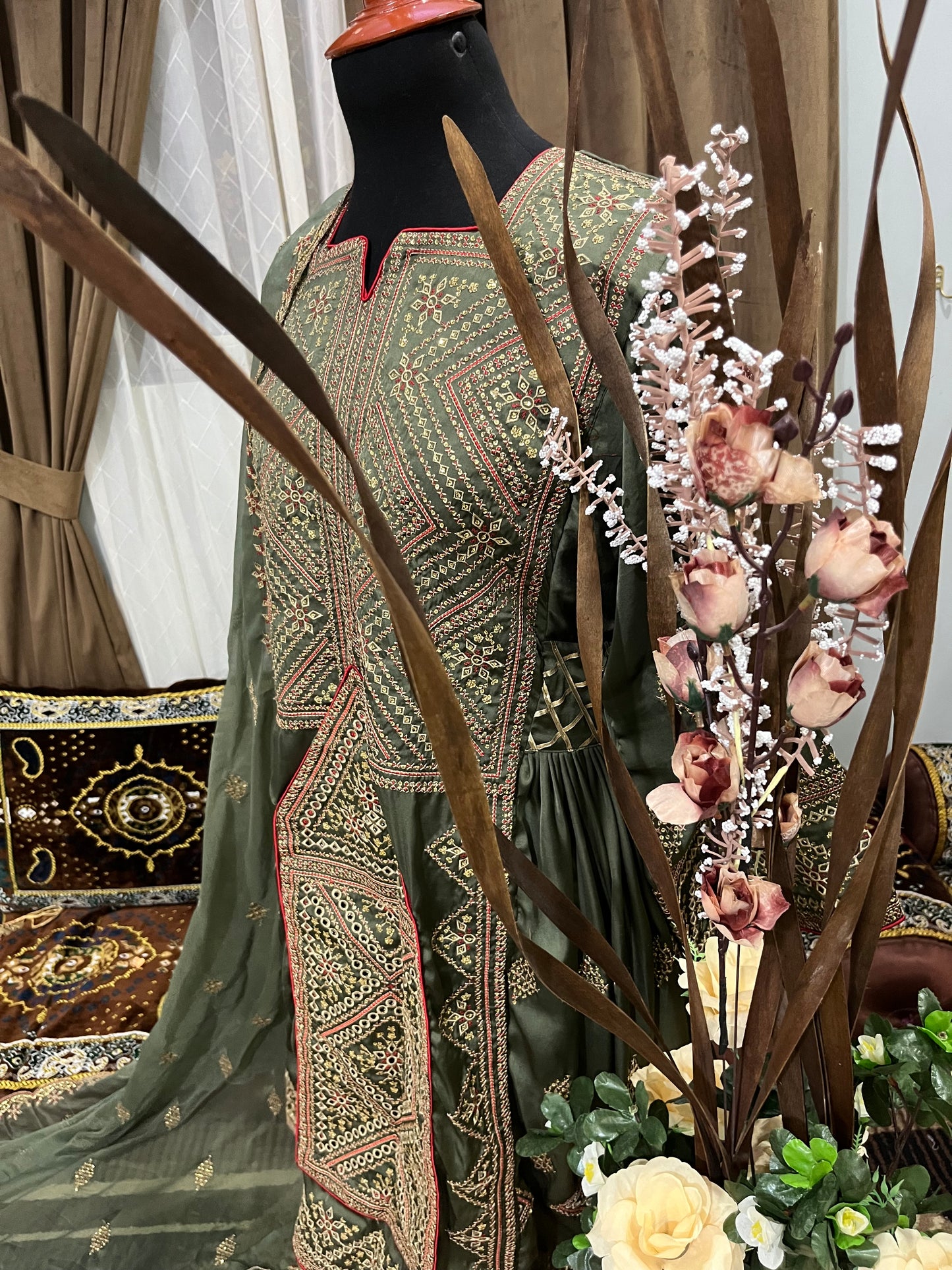 Balochi Dress ChikanKari By Manahil & Merab