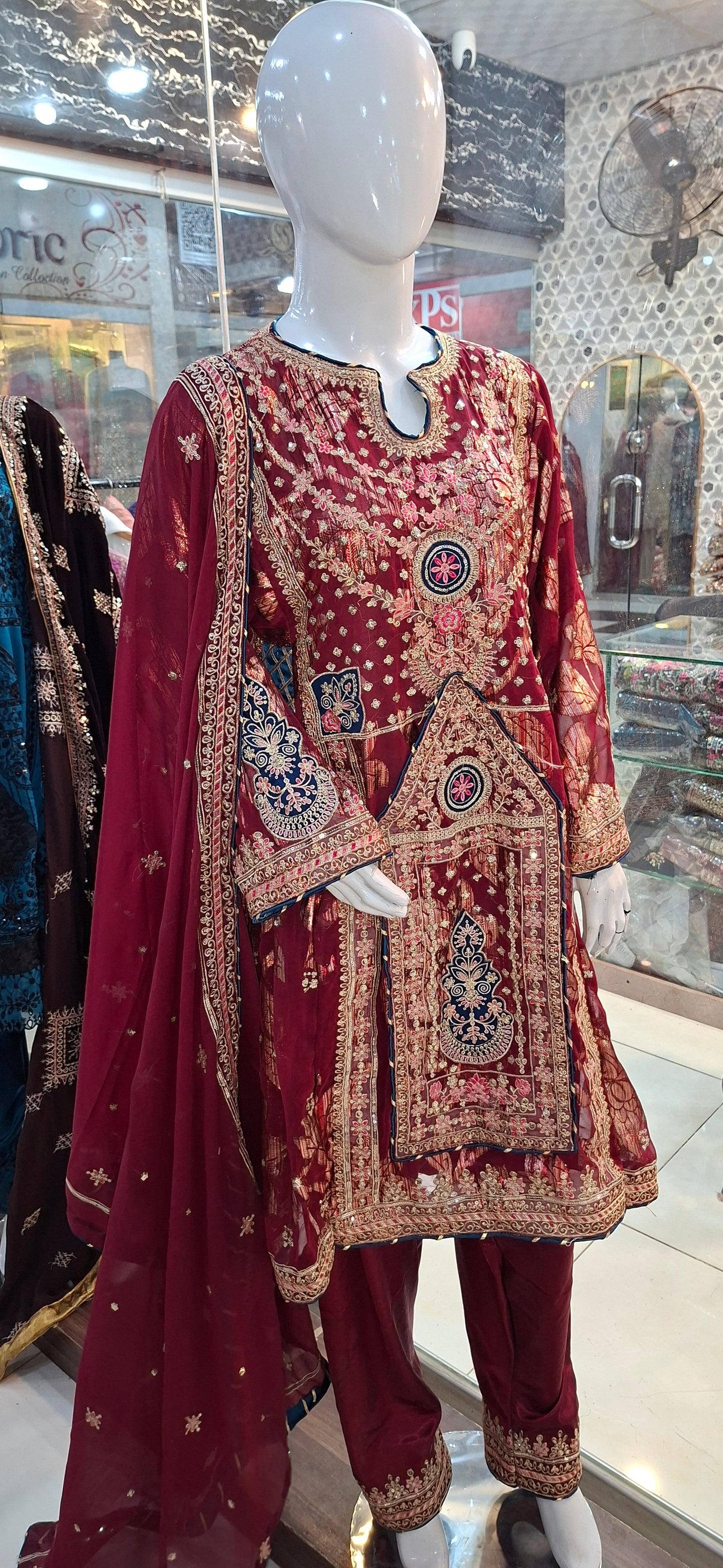 Balochi Banarsi Dress