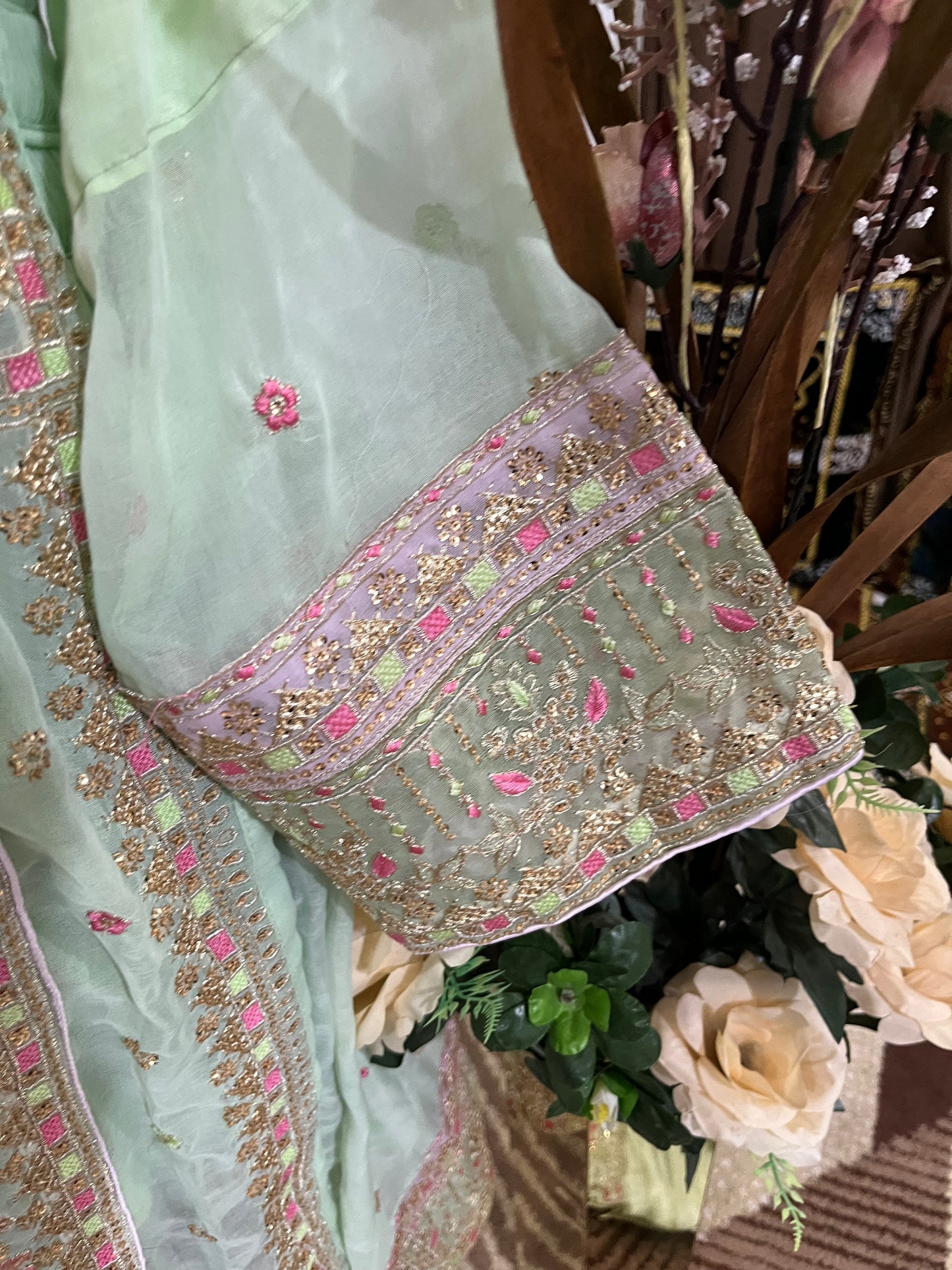 Balochi Formal Dress Pista by Moomal Manahil