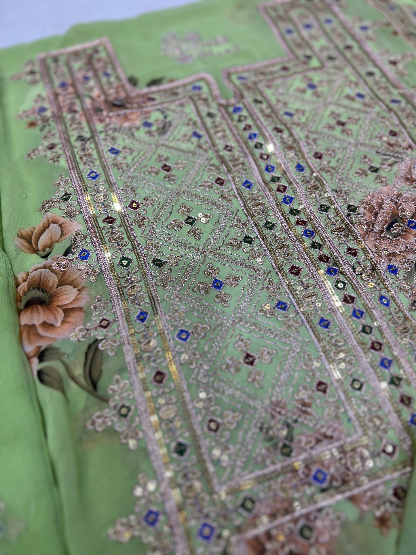 Balochi Dress D#23 Jurjat Front