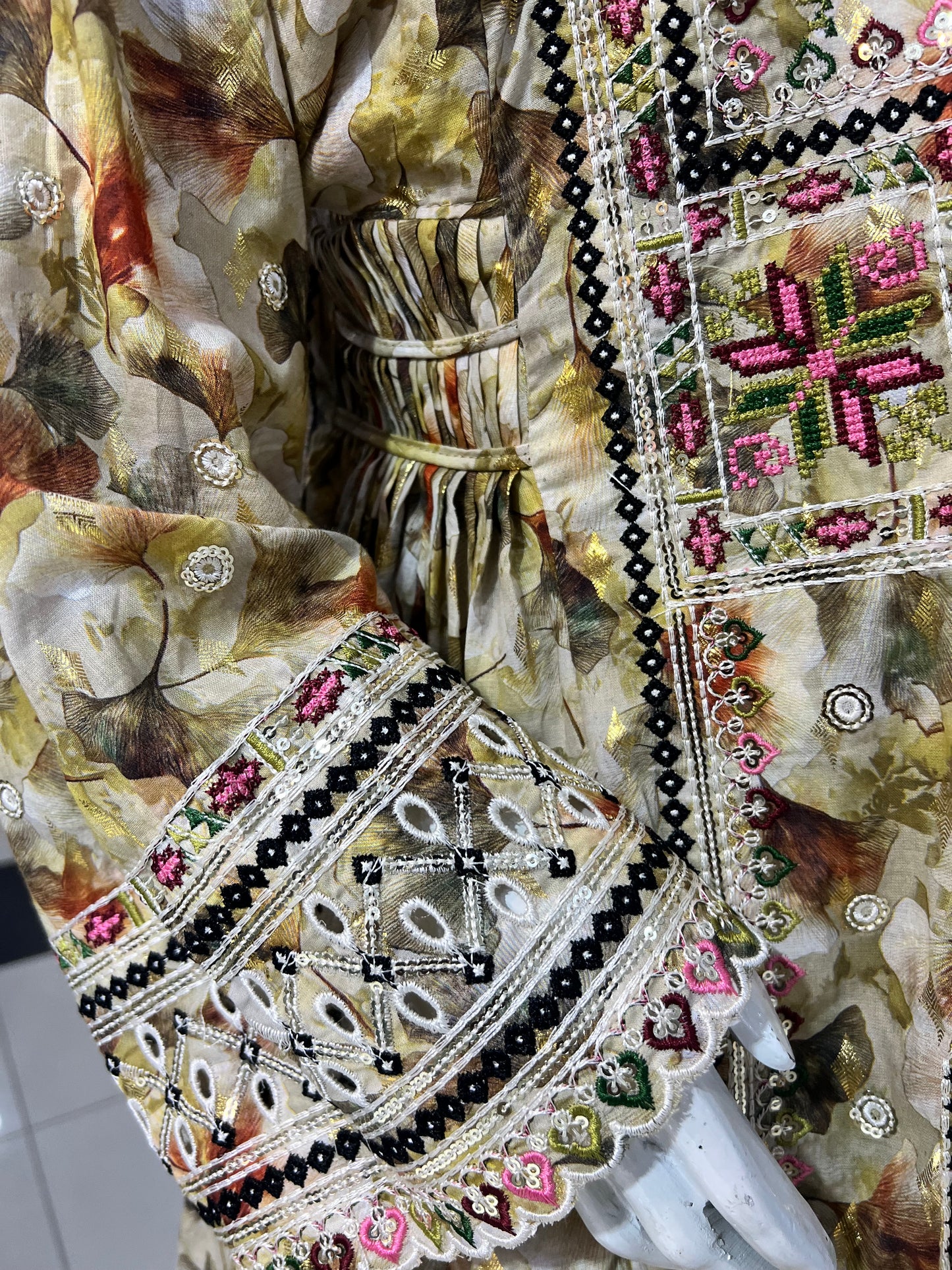 Balochi Dress D#25 Loan fabric 2 Pcs