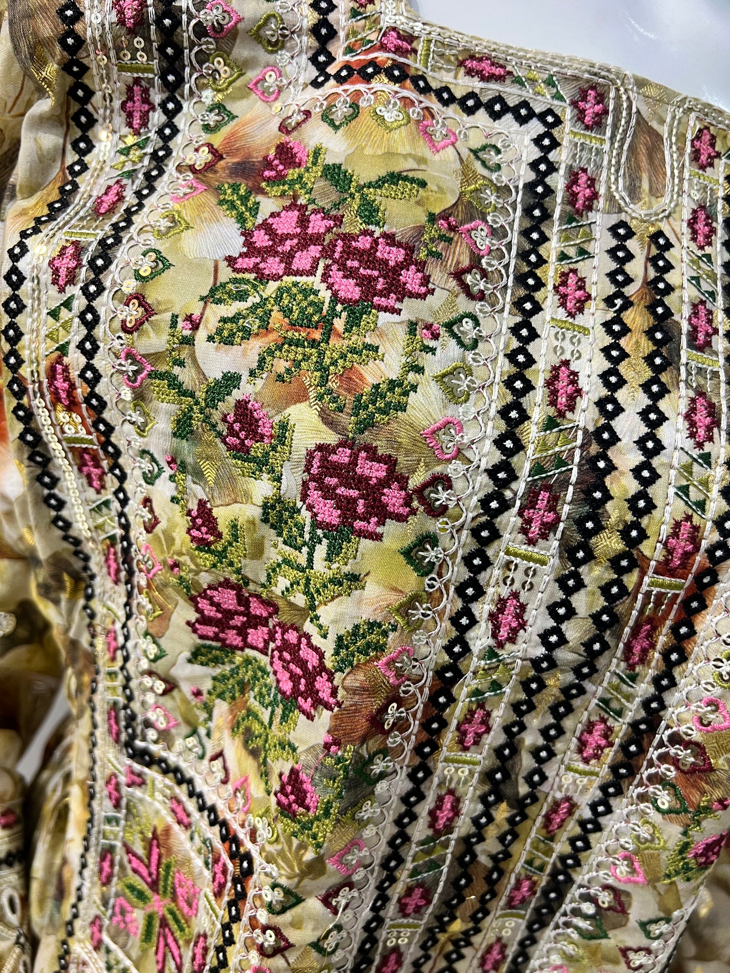 Balochi Dress D#25 Loan fabric 2 Pcs