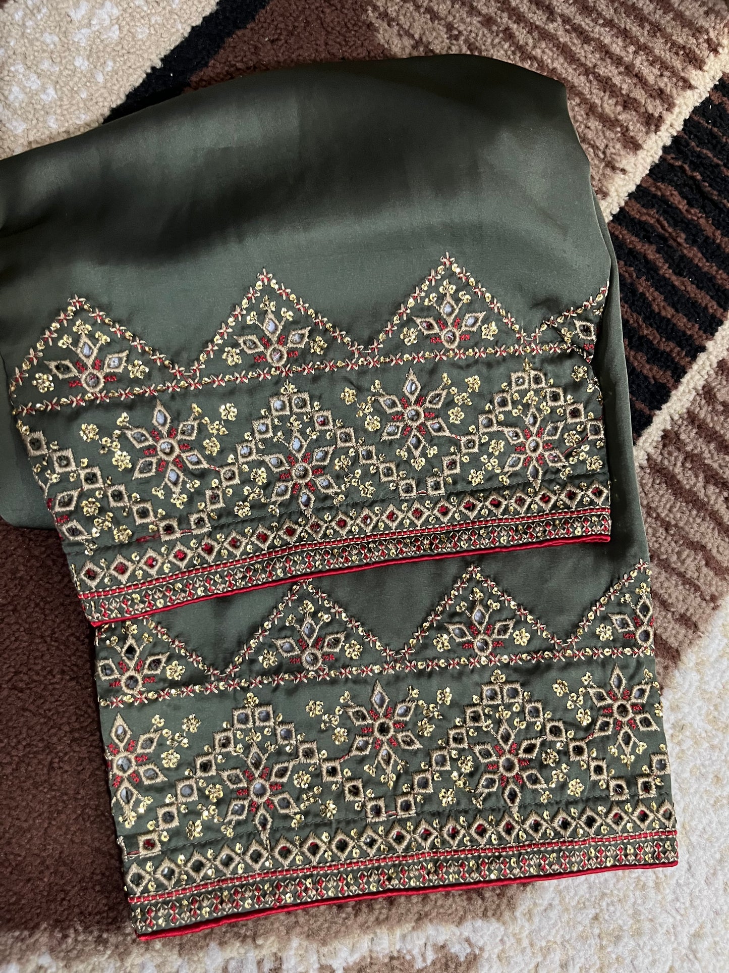 Balochi Dress ChikanKari By Manahil & Merab