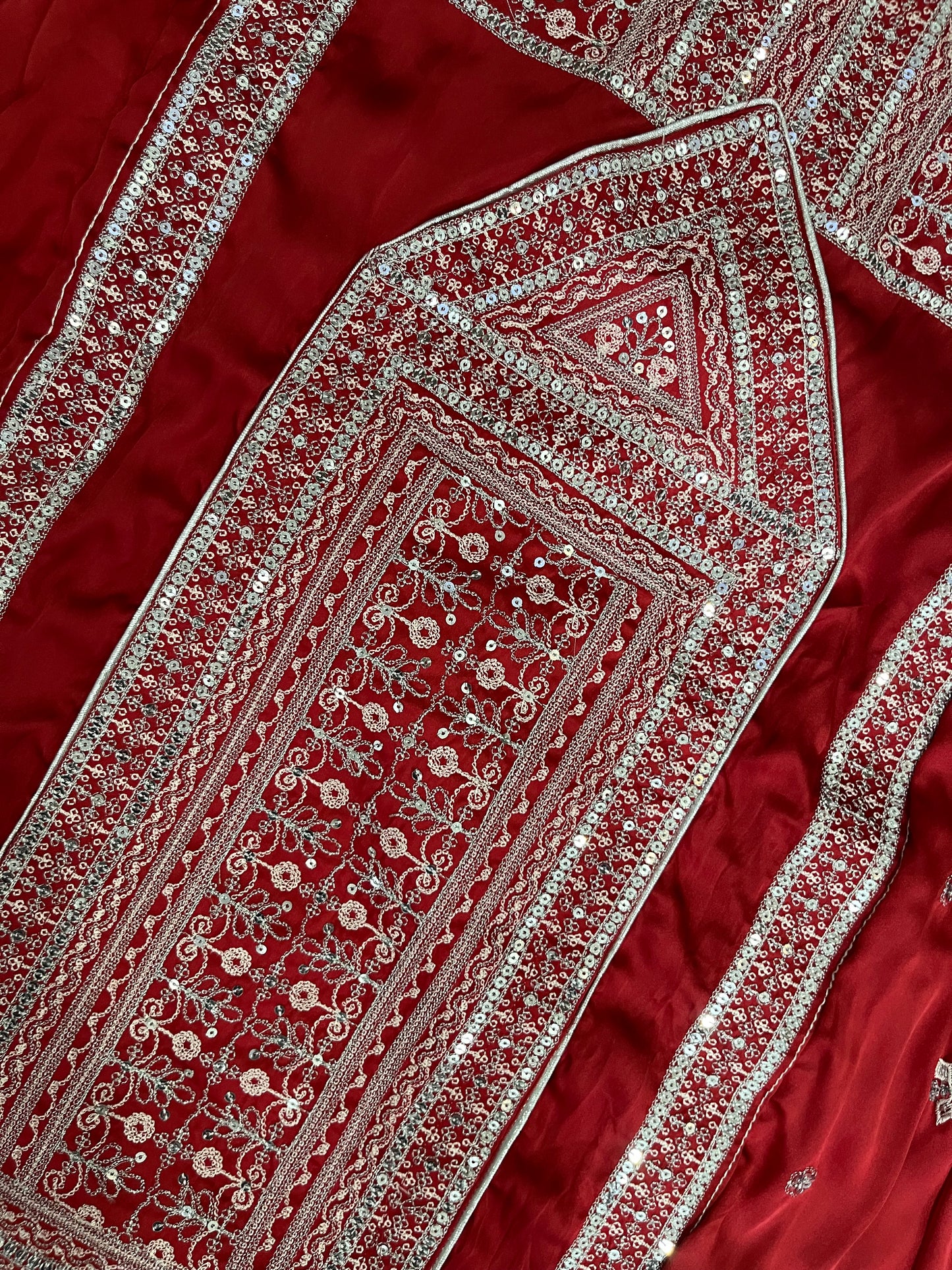 Balochi Dress Red by Zhureen