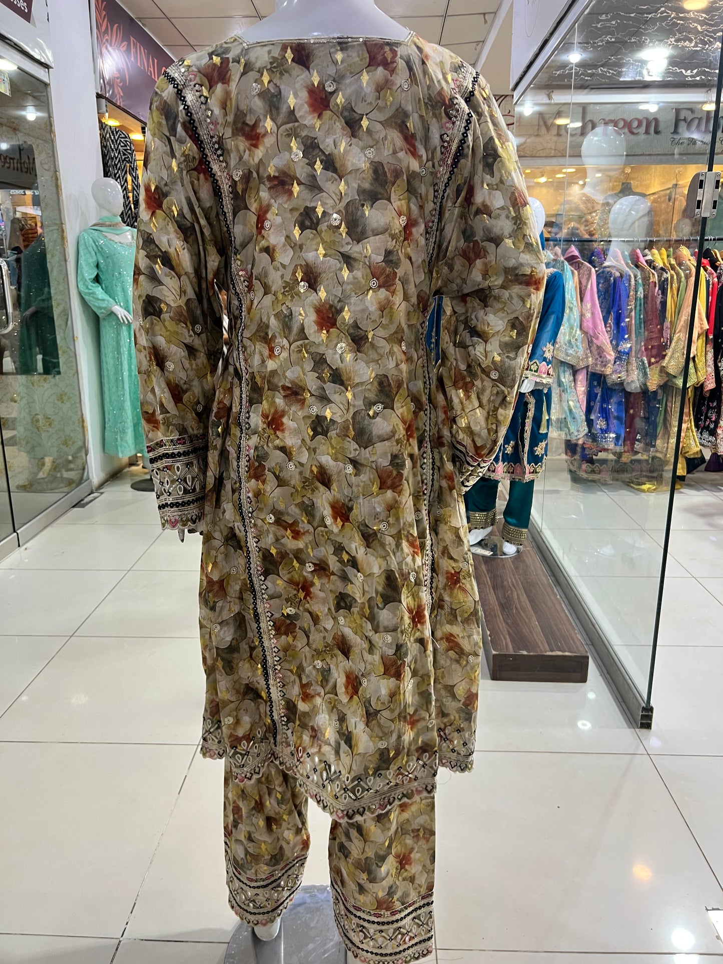 Balochi Dress D#25 Loan fabric 2 Pcs