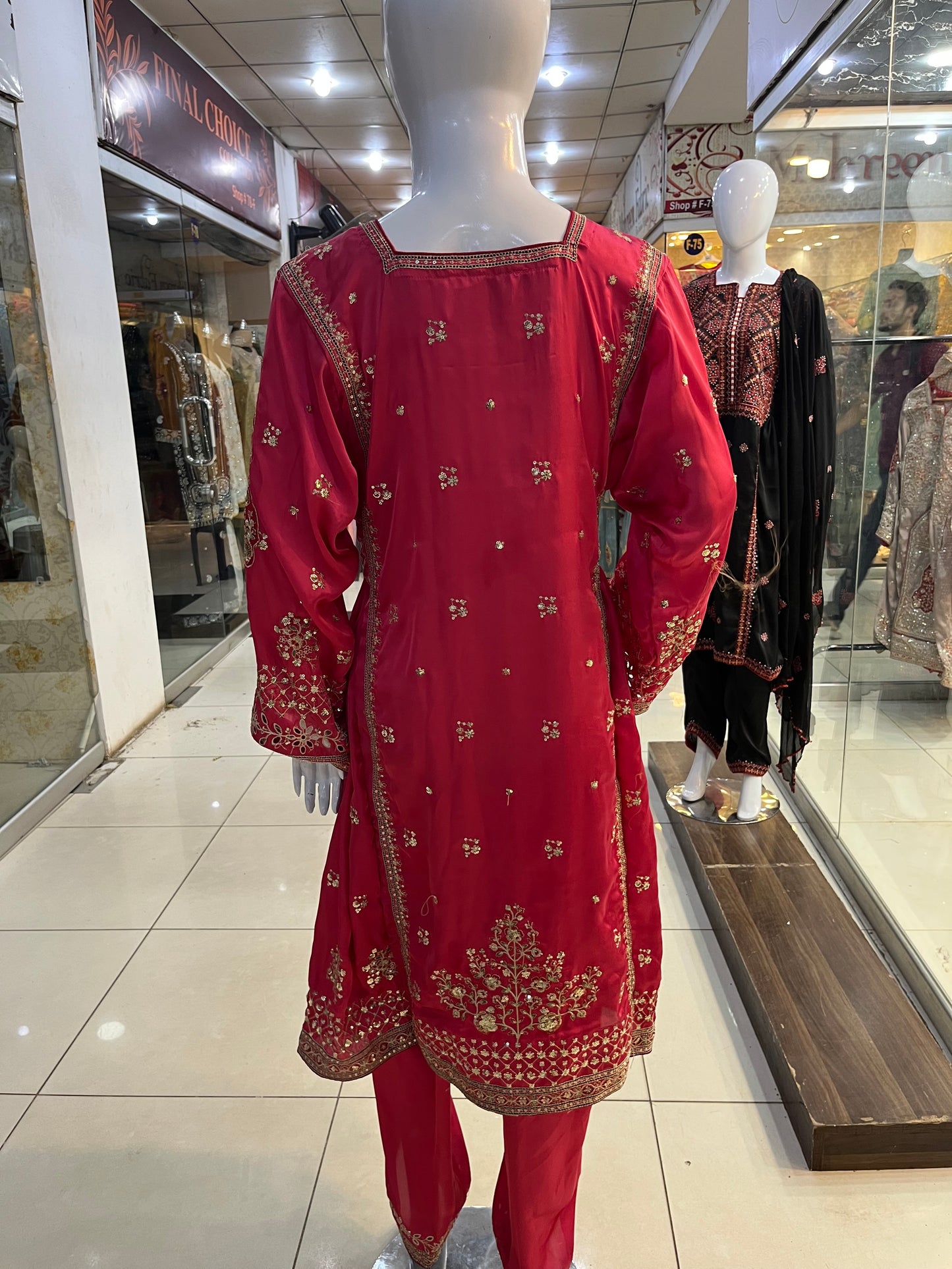 Balochi Formal Dress Pink D#3