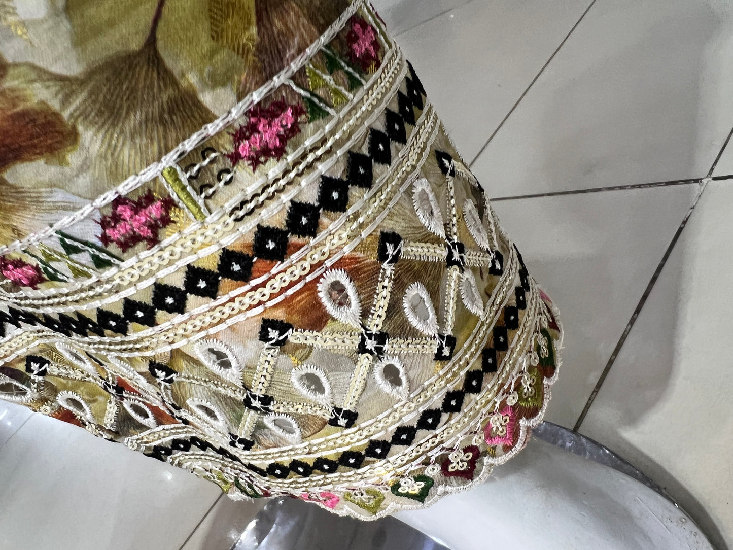 Balochi Dress D#25 Loan fabric 2 Pcs