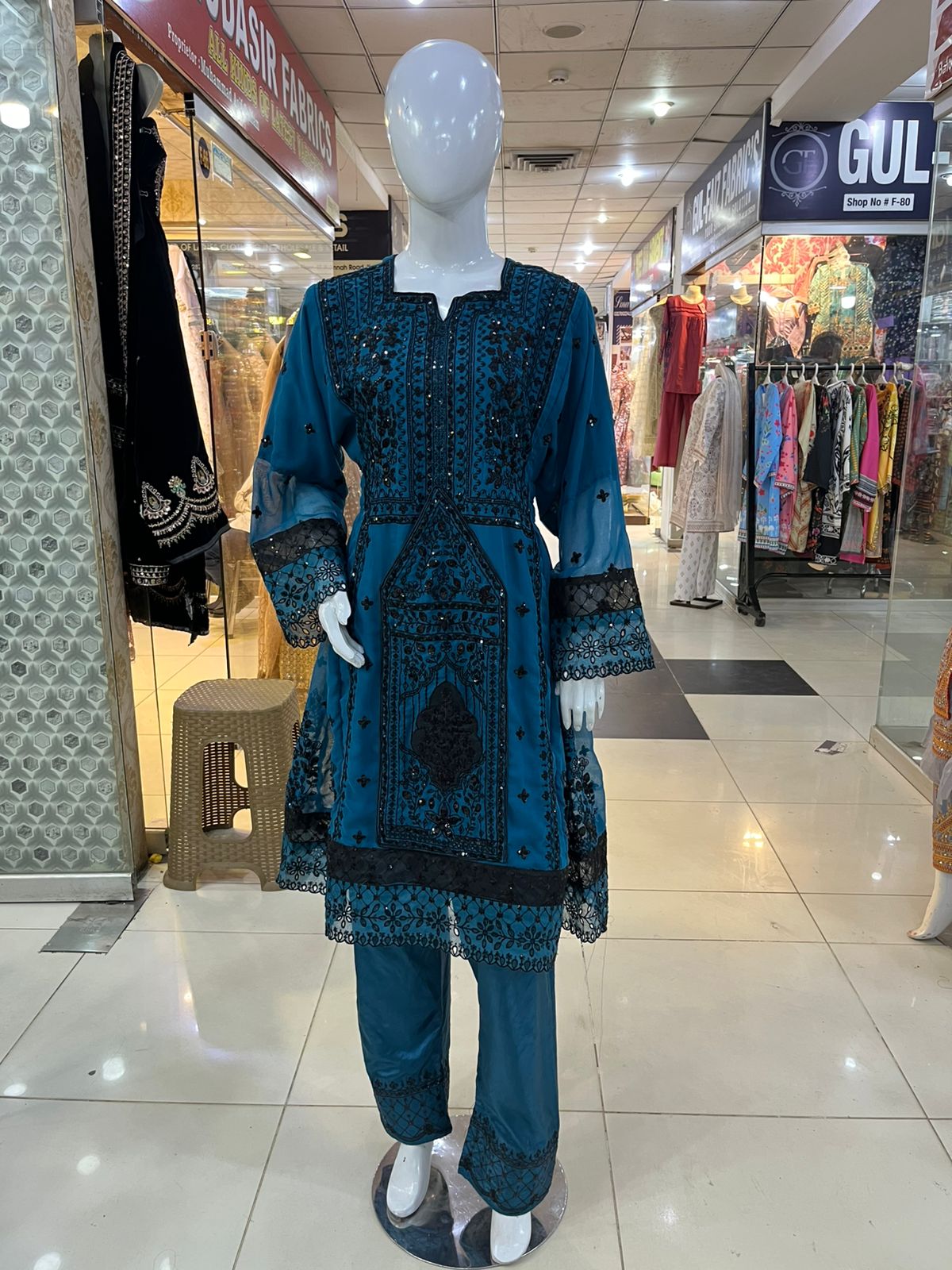 Balochi Formal Dress Zink