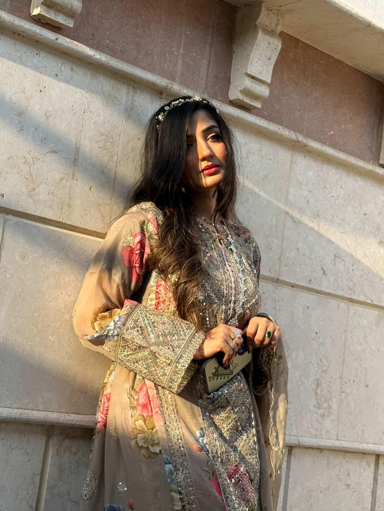 Balochi Formal Dress Grey